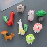 cartoon vegetables fridge magnets creative vegetable animals magnetic stickers for message board nice toys for kids home decor