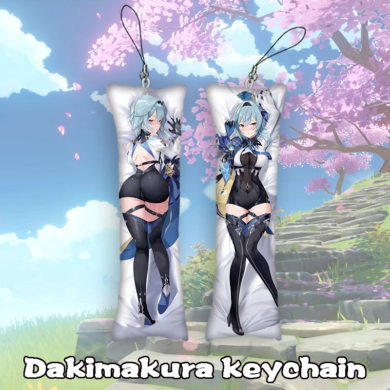 Мини-брелок Genshin Impact Dakimakura подвеска в виде подушки Beauty Yae Miko подвесное украшение