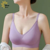 women seamless bra sexy push up bralette womens underwear wireless soft female lingerie fashion bras three quarters 34 cup