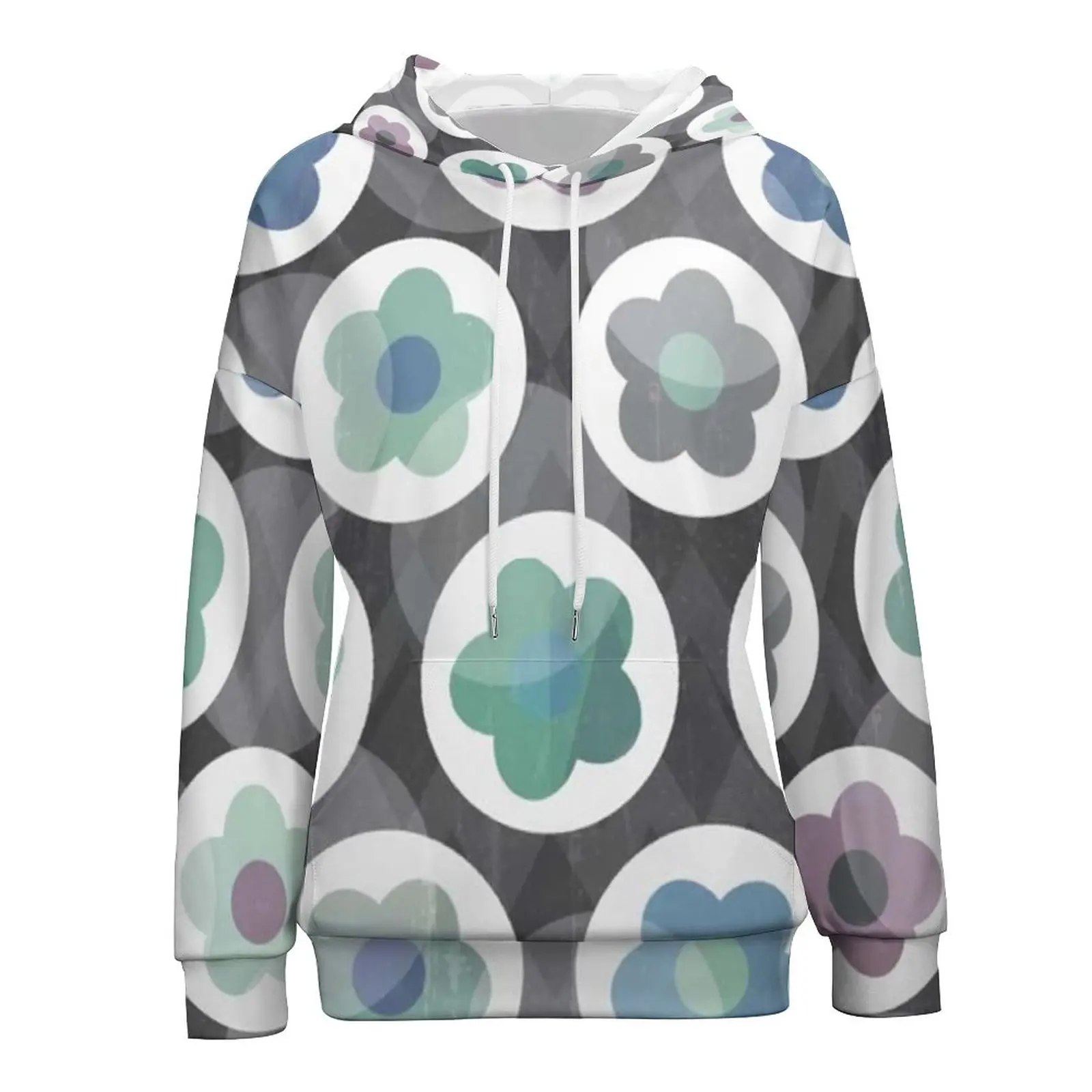 

Толстовка Женская с длинным рукавом и принтом, в скандинавском стиле