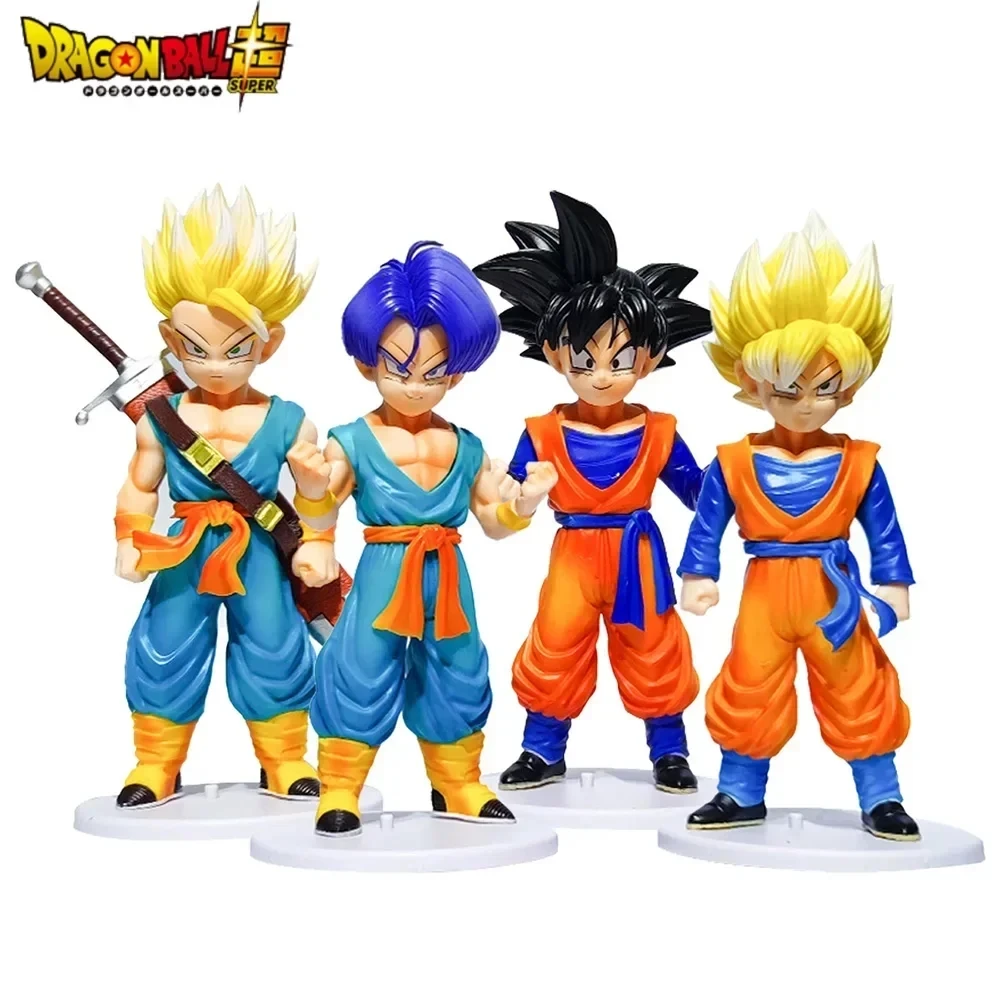 Dragon Ball Z Гоку Готен экшн-фигурка 19 5 см модель персонажа аниме статуя серии ПВХ