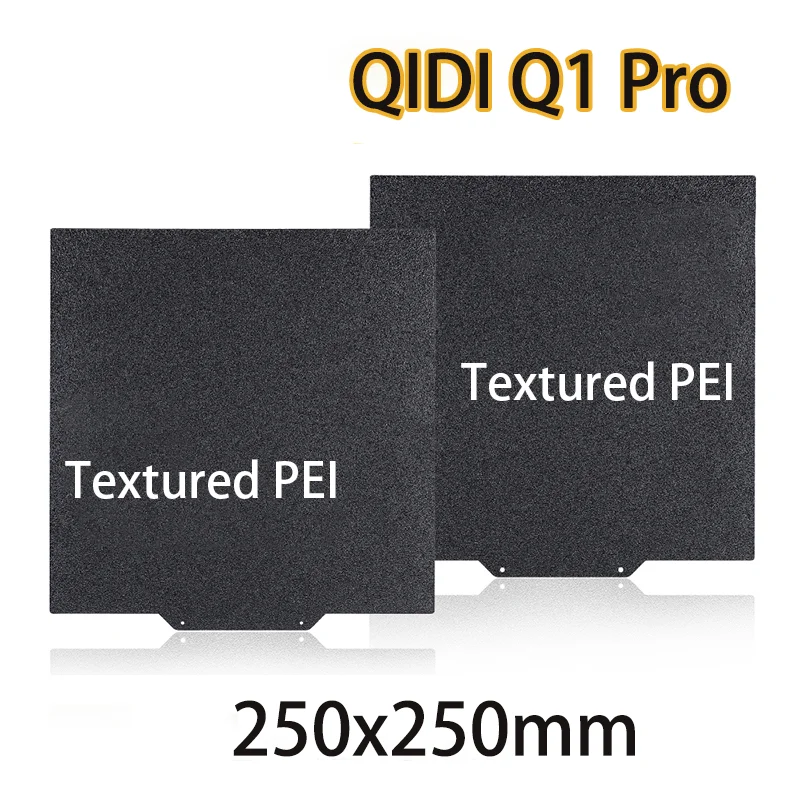 Магнитная пластина ENERGETIC Qidi X-Plus 4 PEO/PET/PEY 310x310 мм двухсторонняя печать стальной