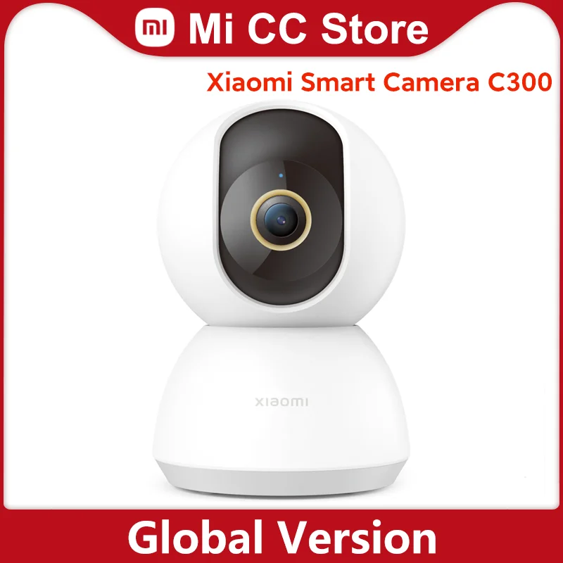 

Xiaomi Smart Camera C300 Global Version 2K 1296P Ultra Clear Infrared Night Vision Two Way Audio Mi Home Security Camera
