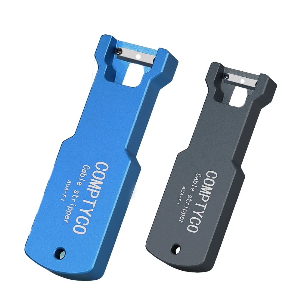 FTTH Optical Fiber Tool Longitudinal Stripper AUA-F1 Cable Jacket Slitter 8.5mm 10.4mm 14mm Cable Sheath Cutter Slitter
