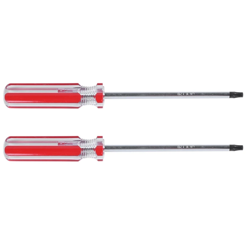 

2X Plastic Handle T20 Security Torx Screwdriver Hand Tools