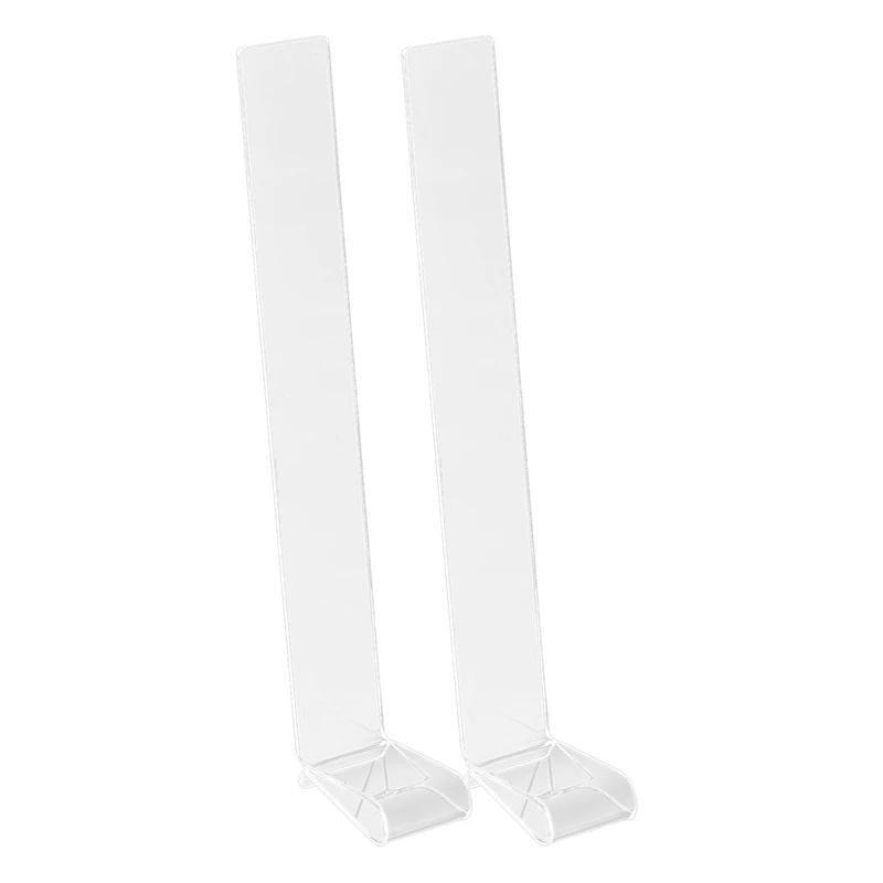 

2 Pieces Music Clips Music Stand Clips Music Page Holder Clips Clear Acrylic Read Music Page Wind Clips For Music Read