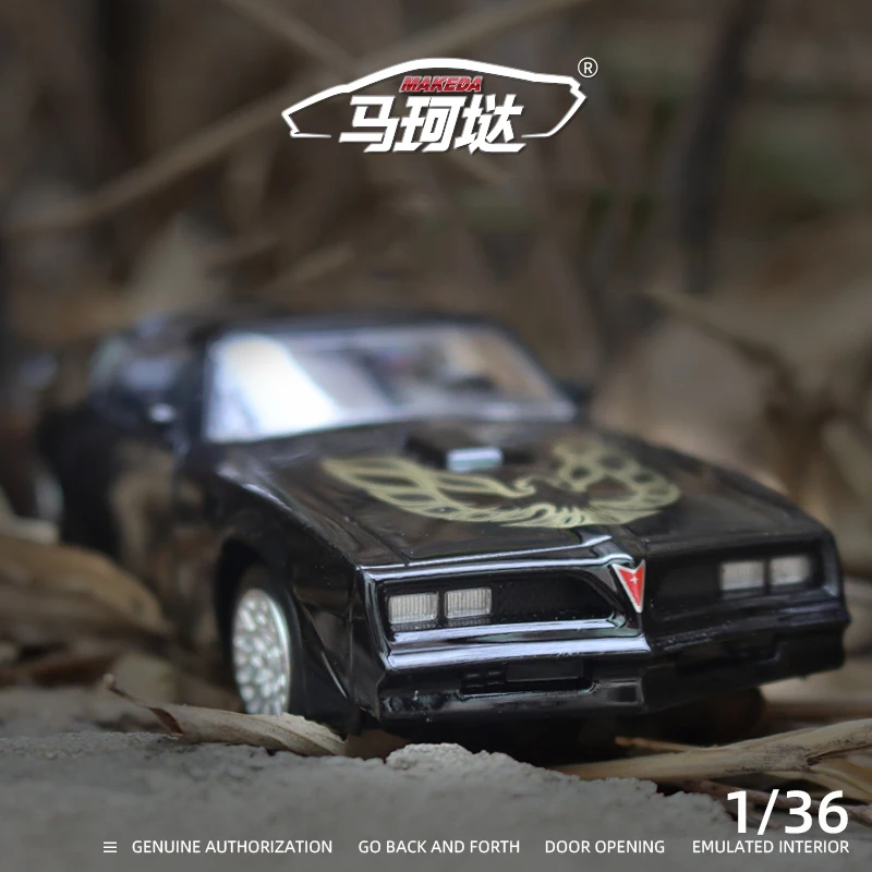 

Makeda 1:36 Scale 1978 Pontiac Firebird Alloy Model Car Toy Diecast Metal Miniature Vehicle For Boy Christmas gifts