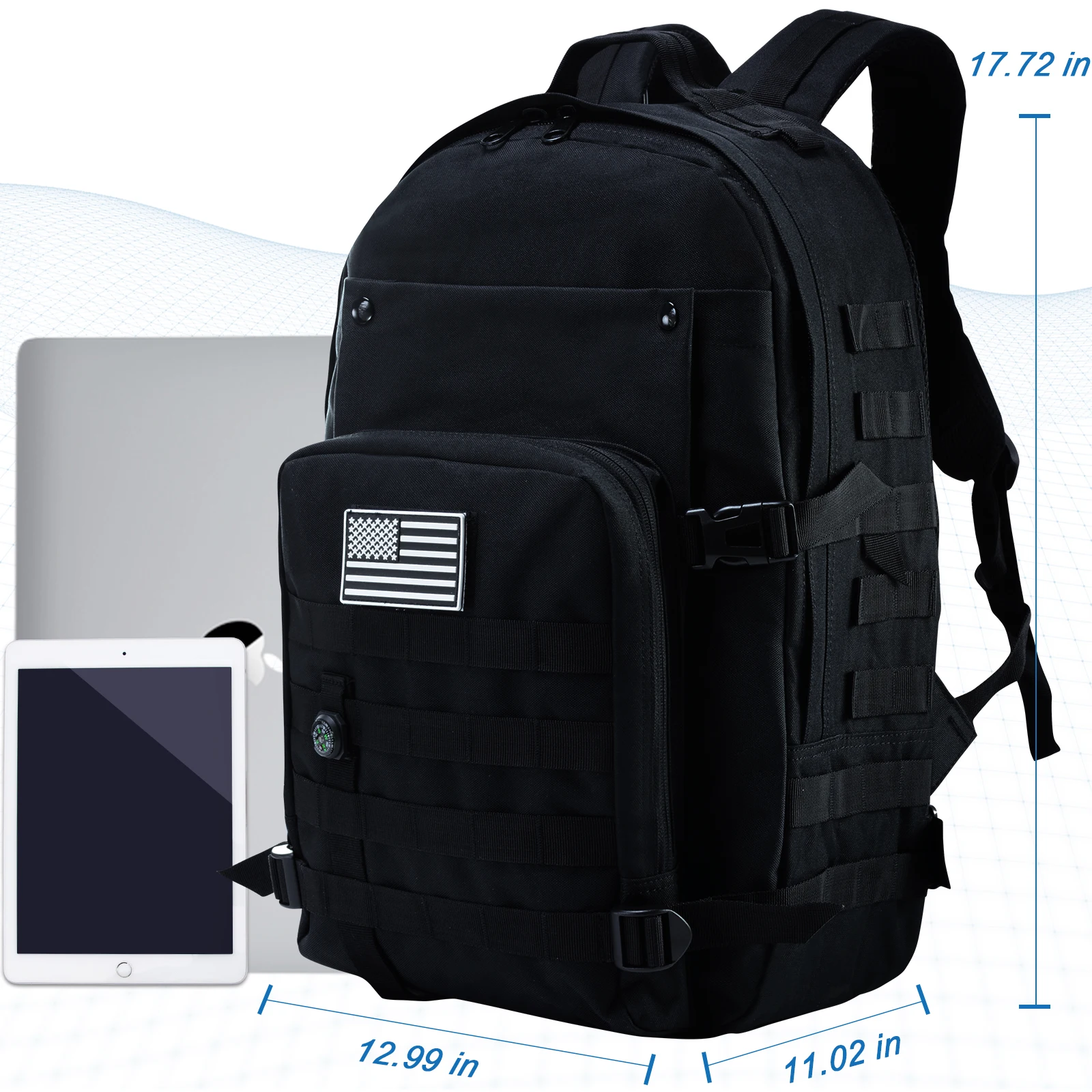 Waterproof mountaineering climbing Backpacks Bag Men Travel Camping Tactical Hiking Trekking Backpacks