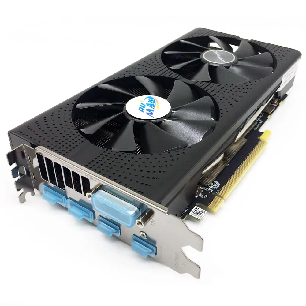 

Rumax Original AMD RX 580 8gb Gaming Graphic Card for PC GPU Video Card rx 570 8gb