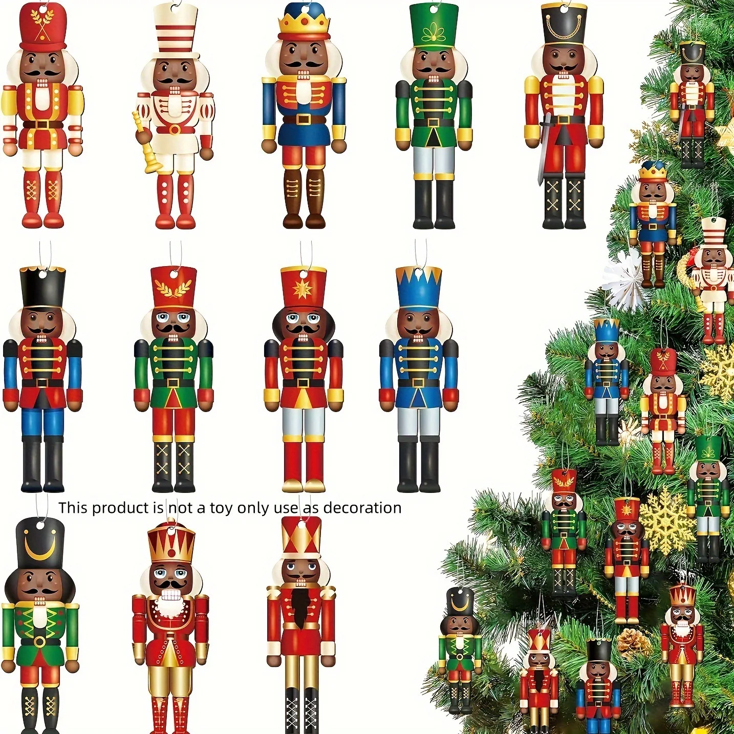 12 шт. Рождественский леденец конфета кулон рождественская елка подвесные