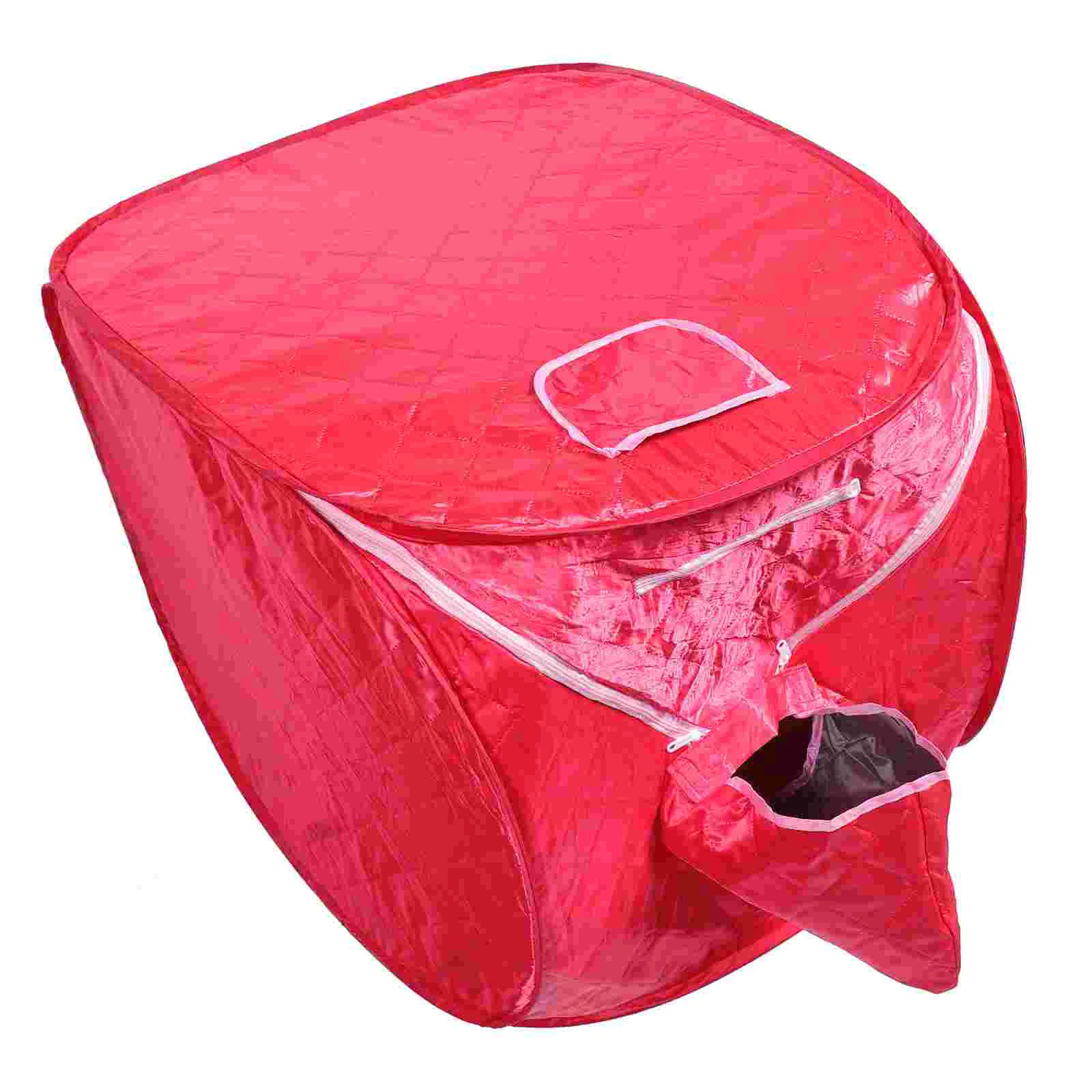 

Folding Steam Box Portable Tent Full Body Sauna Tents Saunas Sweat Single Person Satin Cloth Home Individual