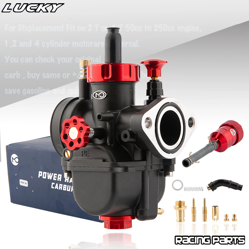 Карбюратор для мотоцикла 2T 4T PE17 19 22 24 26 28 мм