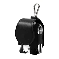 golf tee bag mini golf ball storage pouch bag portable golf waist holder bag hold 2 balls waist belt storage pocket for tees and