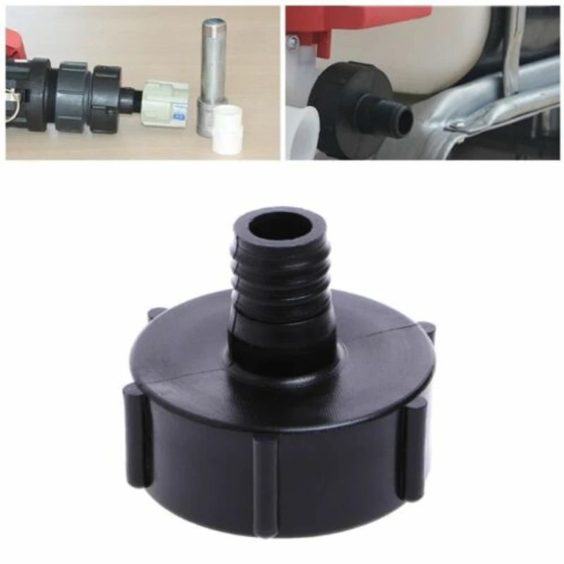 

275-330 Gallon IBC Tote Tank Drain Adapter Coarse Thread 2" To 3/4" Garden Hose Garden Lawn Water Connectors Garden Accessories