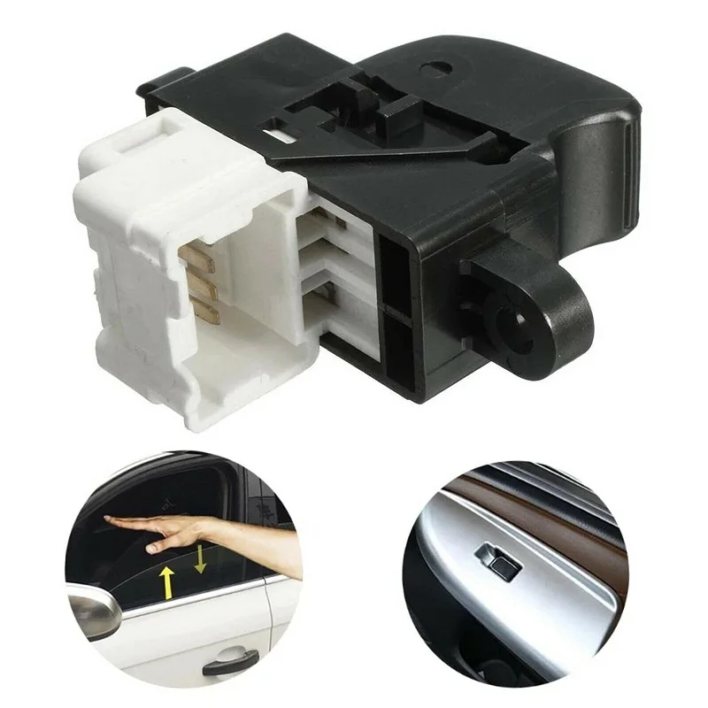 

6 Pins Electric Power Window Switch Button For Nissan Pathfinder X-Trail T30 25411-0V000 Front & Left Switches