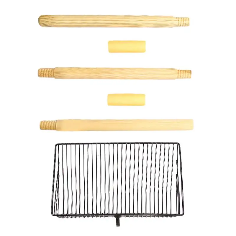 Металлическая лопатка для куриных какашек металлическая съемная просеивания