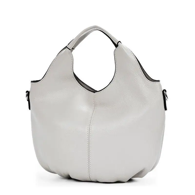 European And American Fashion Women's Bag New High Quality Leather Large Capacity Handbag Simple And Versatile Bucket Bag Women