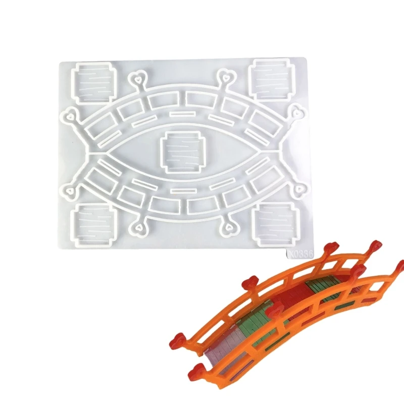 Реалистичная декоративная форма для моста формы из эпоксидной смолы силиконовая