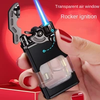 xc811 rocker arm transparent transom luminous torch lighter