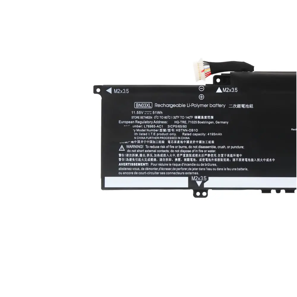 Оригинальный аккумулятор для ноутбука BN03XL HP Envy X360 13-AY00001ND TPN-C145 15M-EE0013DX