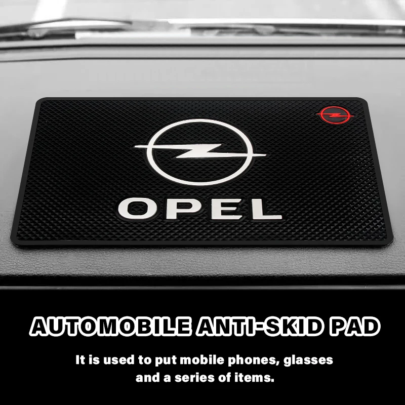 

Car Anti-Slip Silicone Mat Dashboard Phone Holder Auto Anti-Skid Pad For Opel Astra H G J Insignia Mokka Zafira B Corsa D Vectra
