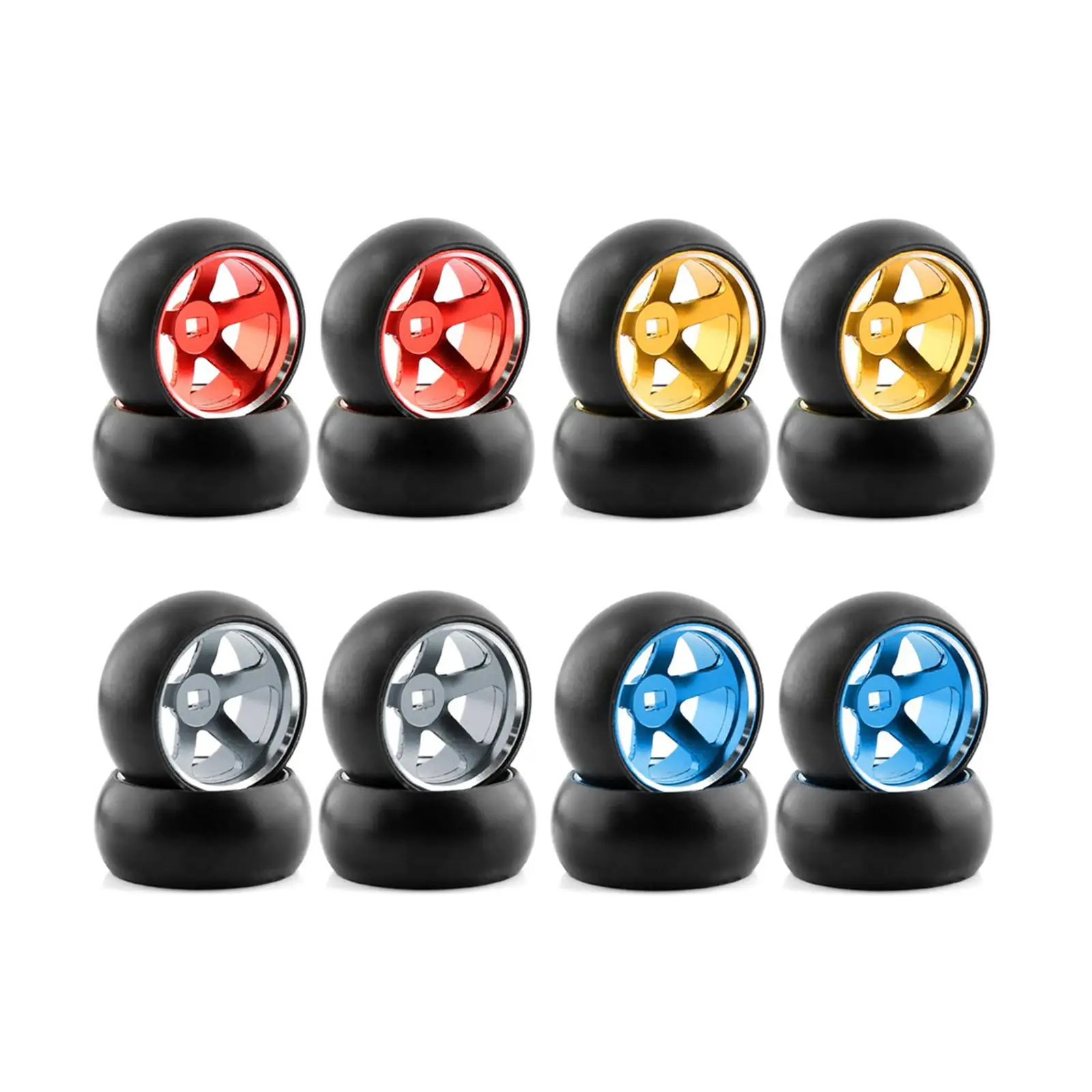 

4 шт., колесные диски и шины для радиоуправляемых автомобилей