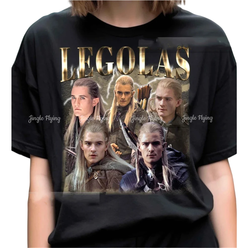Винтажная Футболка Legolas в рок-стиле подарок для женщин и мужчин футболка унисекс