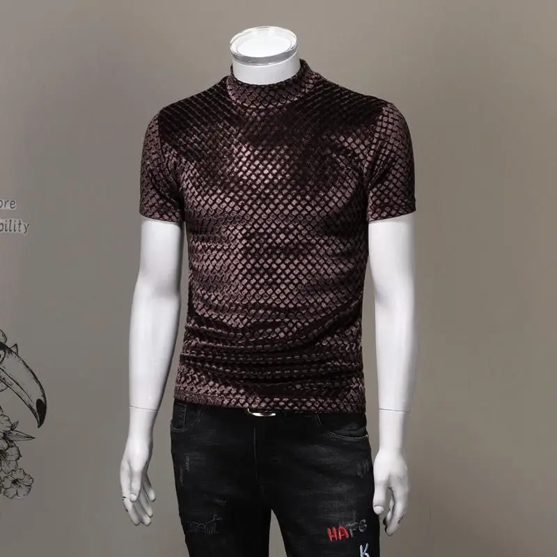 Мужская нижняя рубашка с полуводолазкой однотонная универсальная футболка