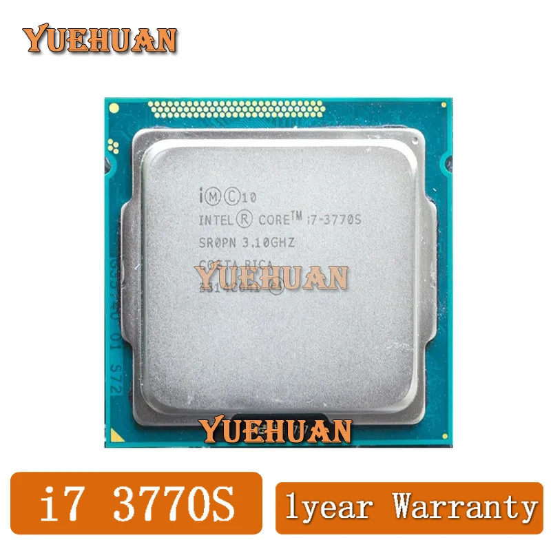 

Intel Core i7-3770S i7 3770S Processor cpu 65W LGA 1155 100% working properly Desktop Processor can work
