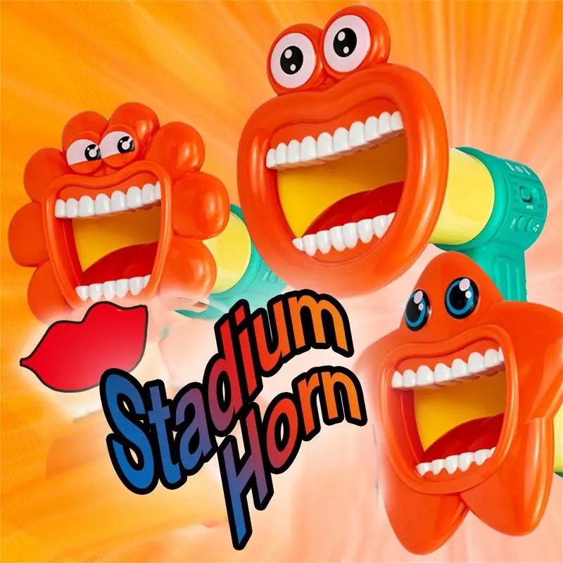 

Funny Voice Changer Toys For Kids Multi-channel Big Mouth Handheld Amplification Voice Changing Amplifier Toy For Party Cosplay