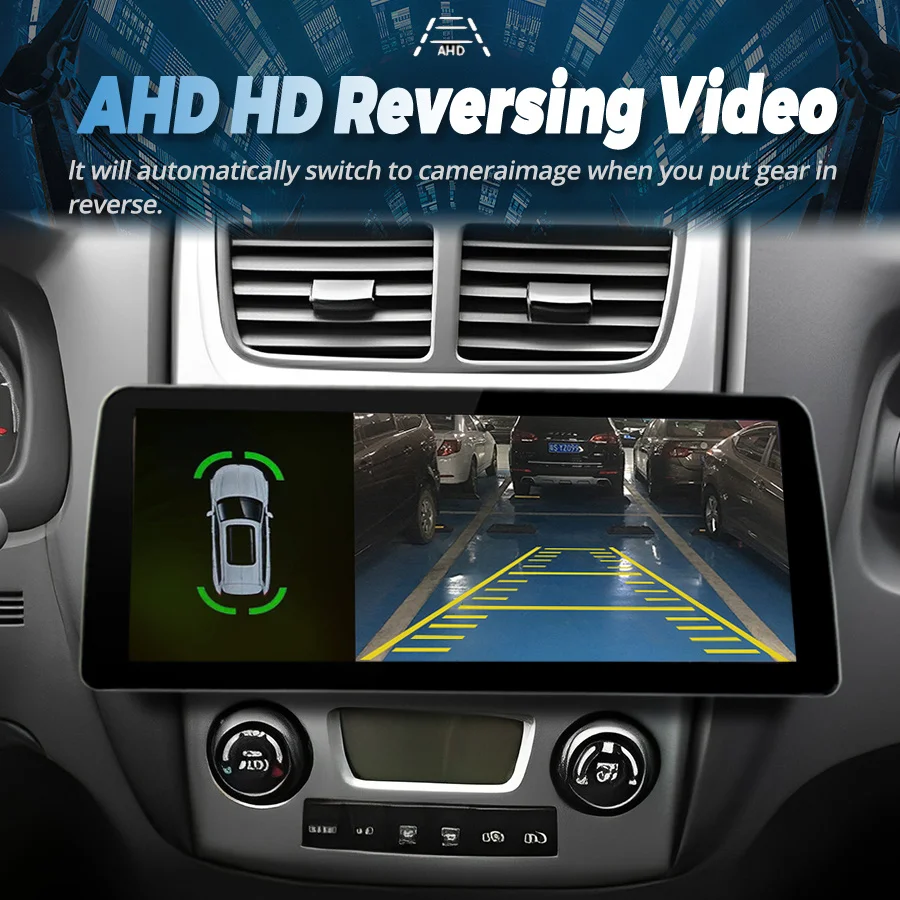 12 3-дюймовый автомобильный видеоплеер с широким экраном Android 14 2Din радио стерео для