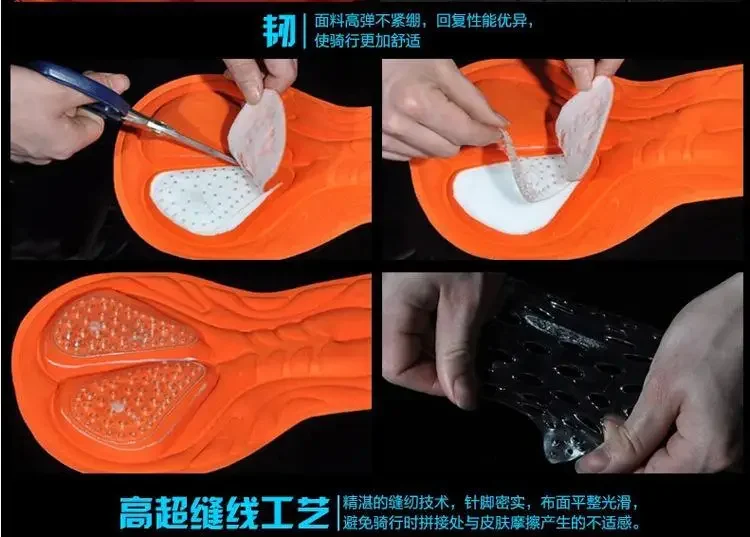 Черные велосипедные шорты унисекс высокого качества удобное нижнее белье с 3D