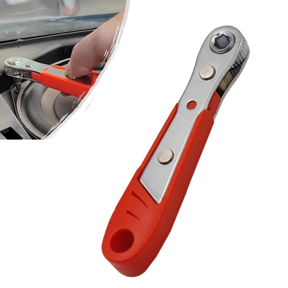 

Ratchet Wrench 1/4 Inch Small Ratchet Wrench Batch Head Quick Release Hexagon Torx Socket Spanner Screwdriver Hand Repair Tool