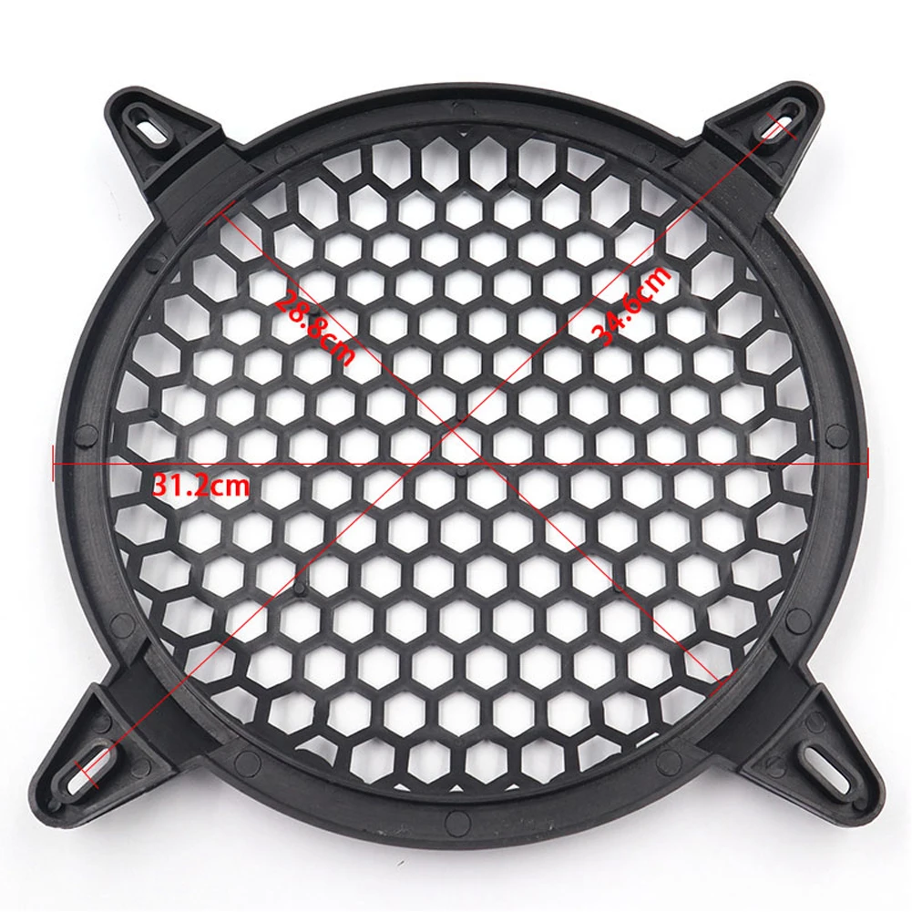 12-дюймовая решетка динамика автомобильный аудиодинамик сабвуфер защитная