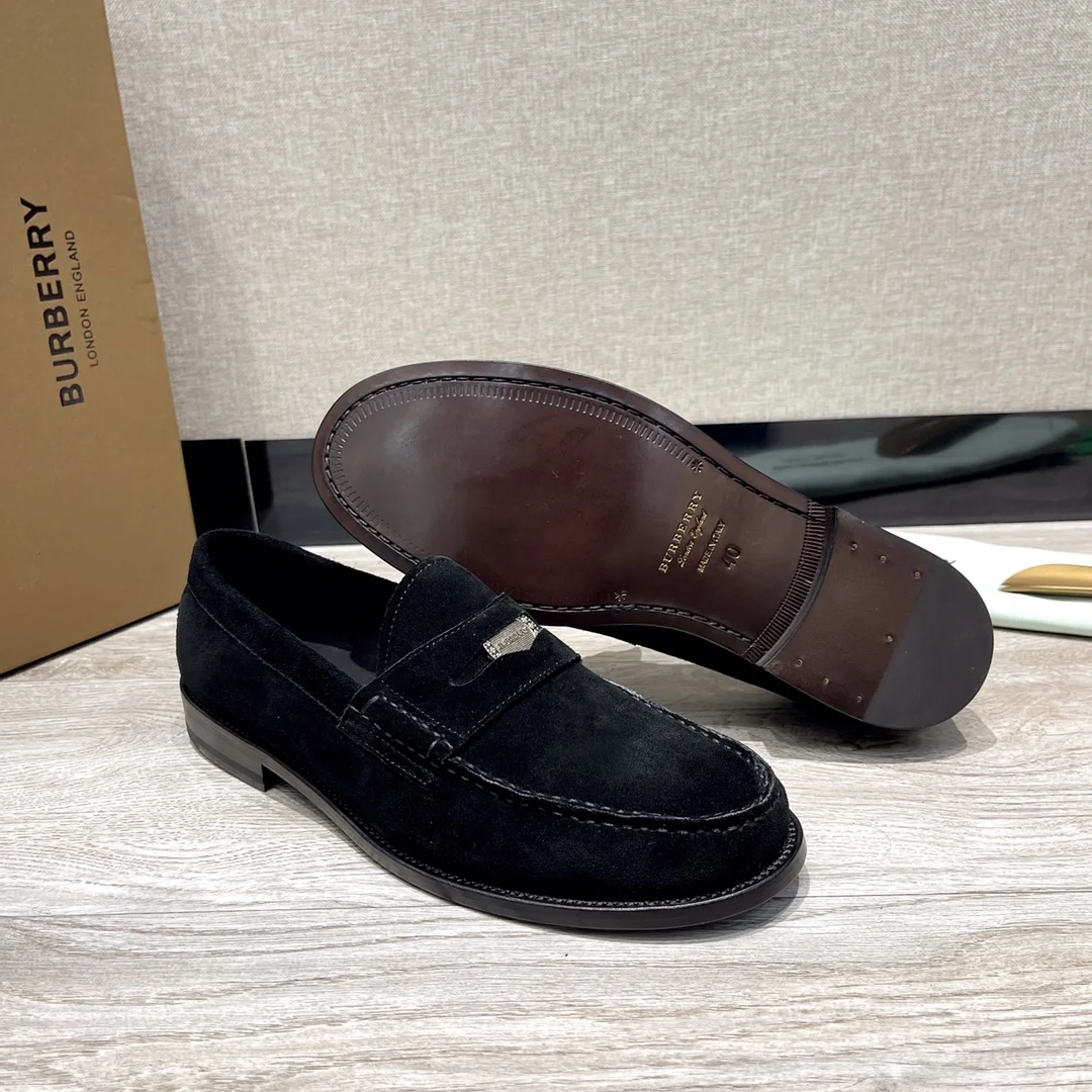 Мужская Burberry повседневная обувь из натуральной кожи Дышащий и стильный подходит