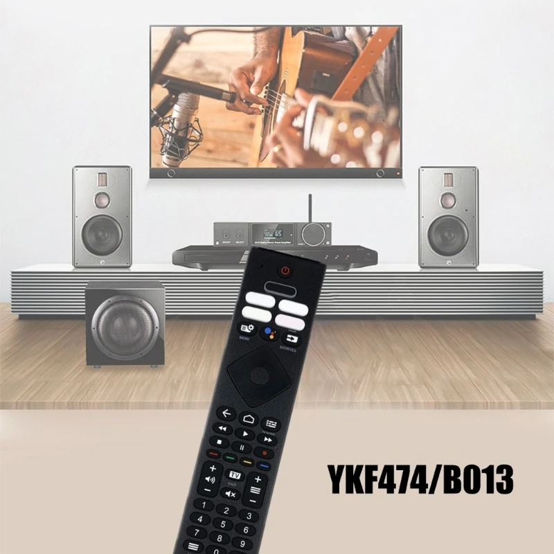 YKF474-B013 Замена голосового пульта дистанционного управления для 50PUS8507/12 50PUS8506/12