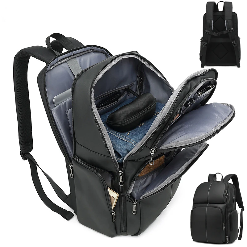CFUN YA 2022 Luxury Large 17.3 Inch Laptop Backpack Bag Men  Women Schoolbag Business Office USB Bagpack Computer Bag Rucksack