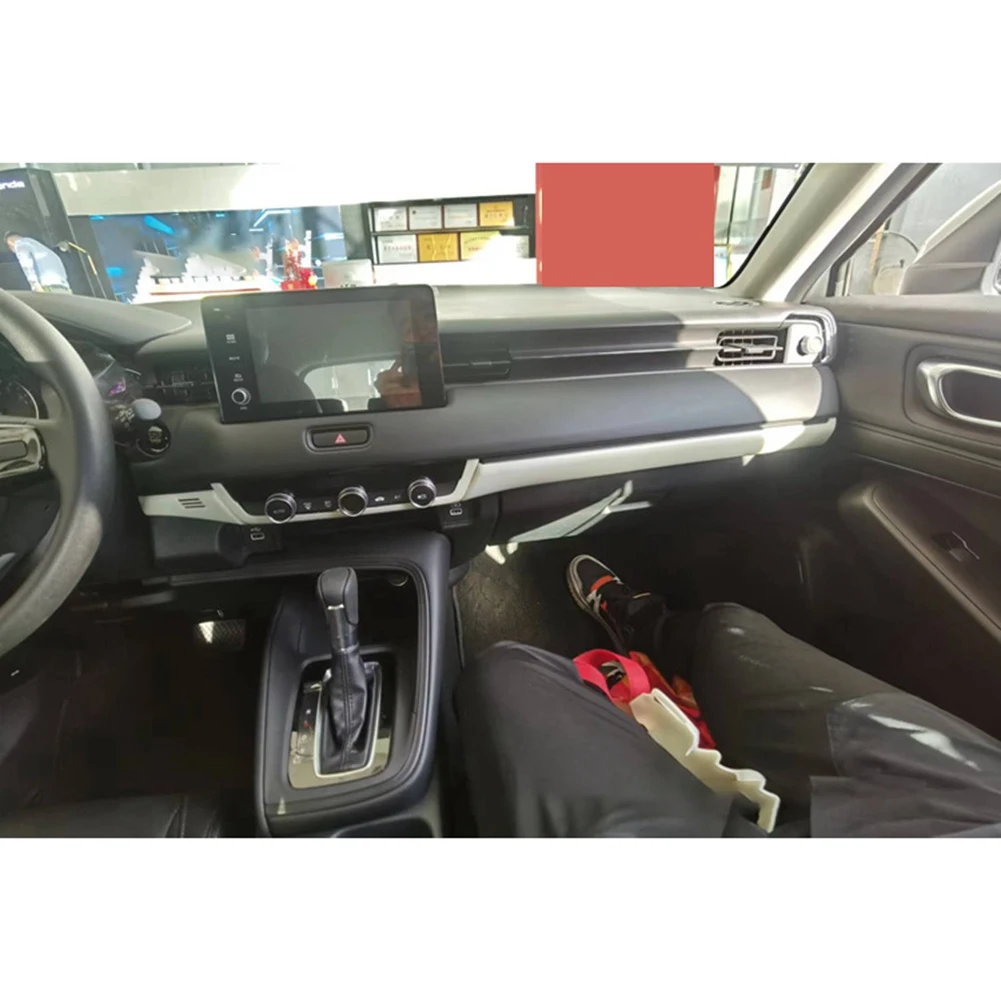 Накладка на приборную панель автомобиля из углеродного волокна для V XRV XR-V 2021 2022