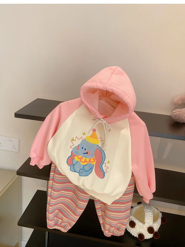 Детская одежда Daifa из Южной Кореи новинка осень-зима свитшот с флисовой