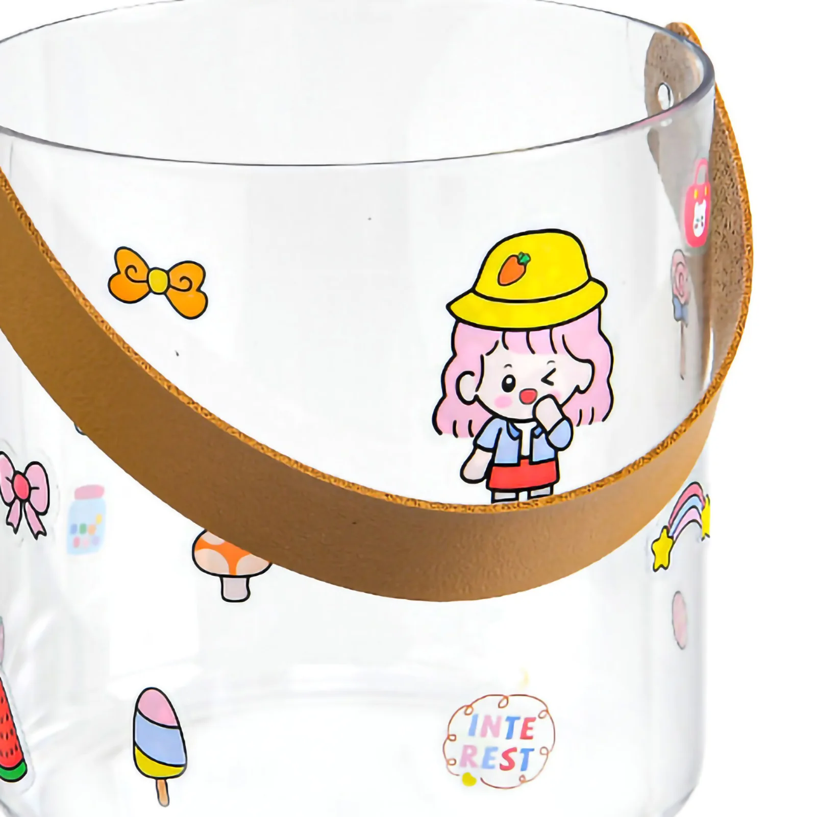 ZK20 маленькое ведро для льда домашнее прозрачное вина пикника пива напитков S 13x1 3