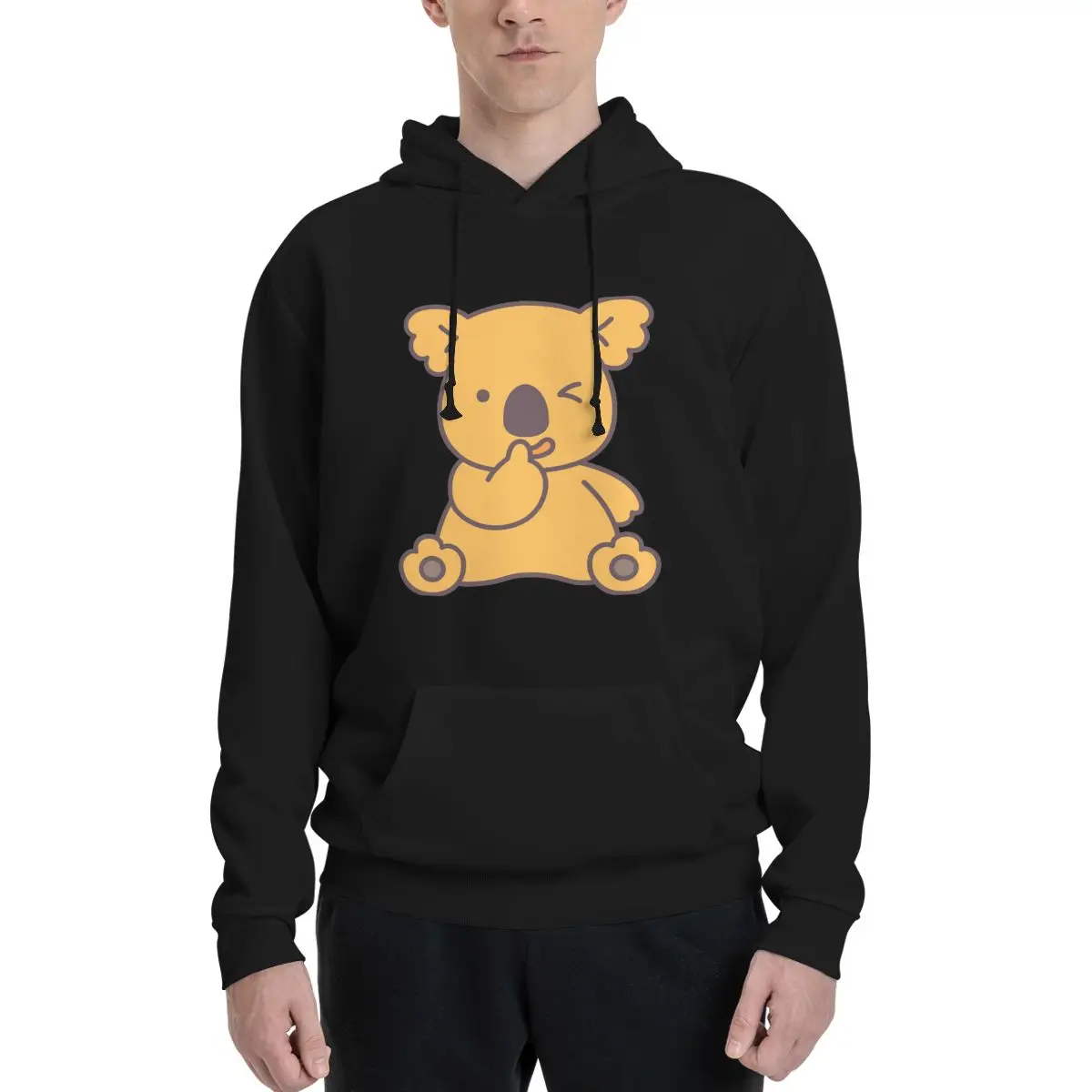 

Koala's March - Secret Koala Polyester Hoodie Men's Women's Sweater Size XXS-3XL