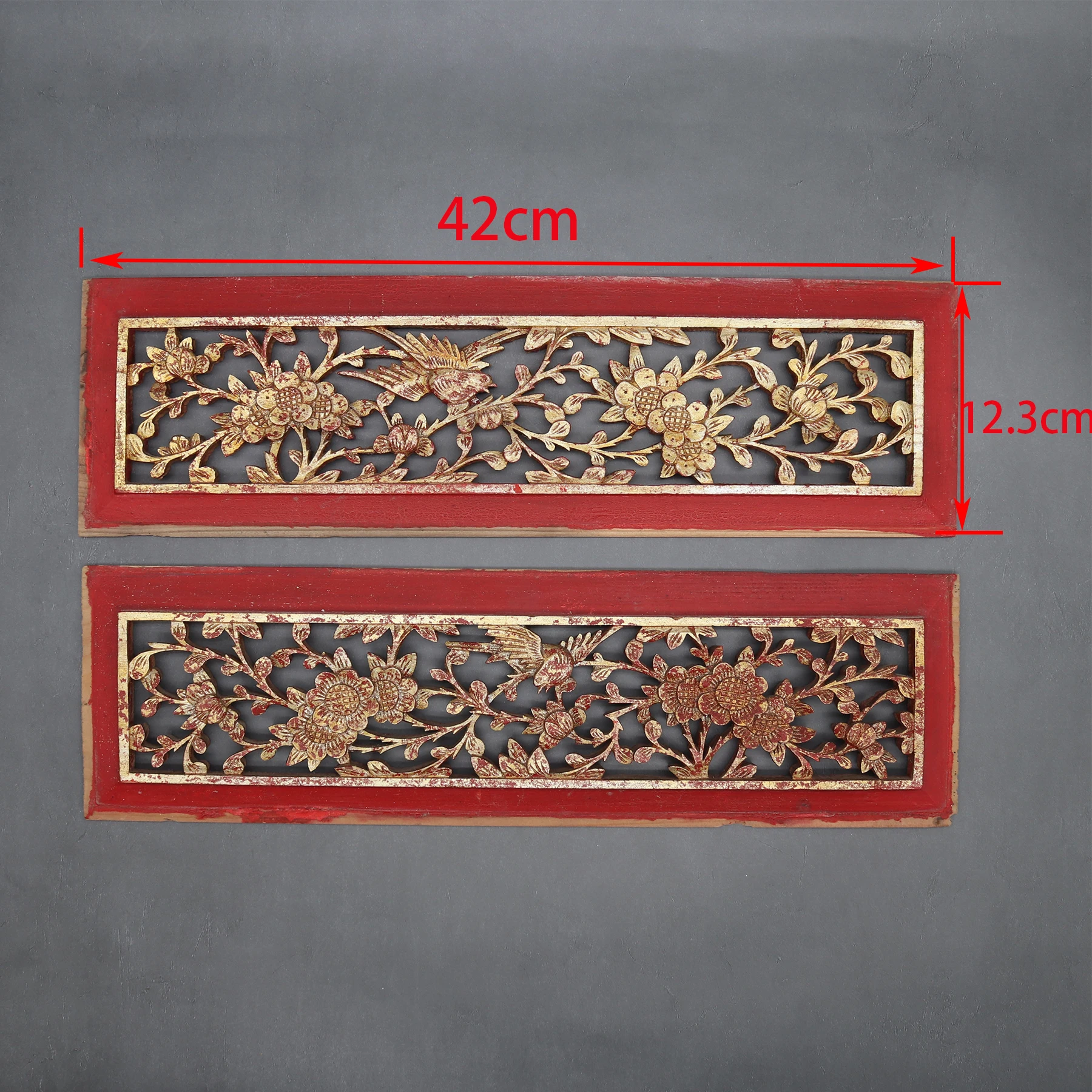 

Деревянные резные панели Eastern Tide набор из 4 шт