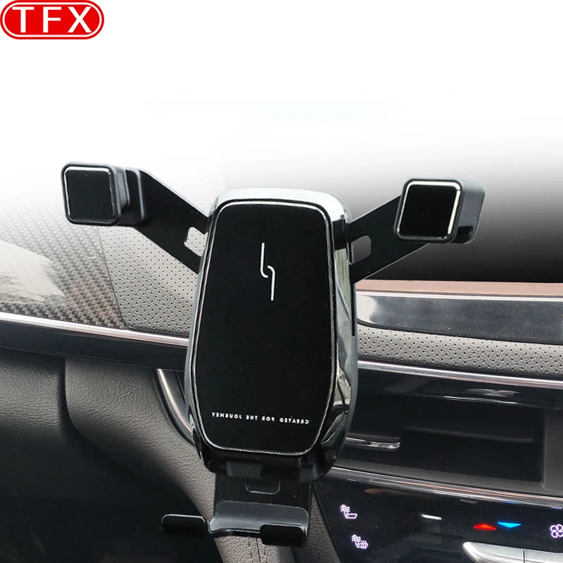 

For Cadillac CT6 2016-2019 Car Styling Mobile Phone Holder Air Vent Mount Gravity Bracket Stand Auto Modified Accessories
