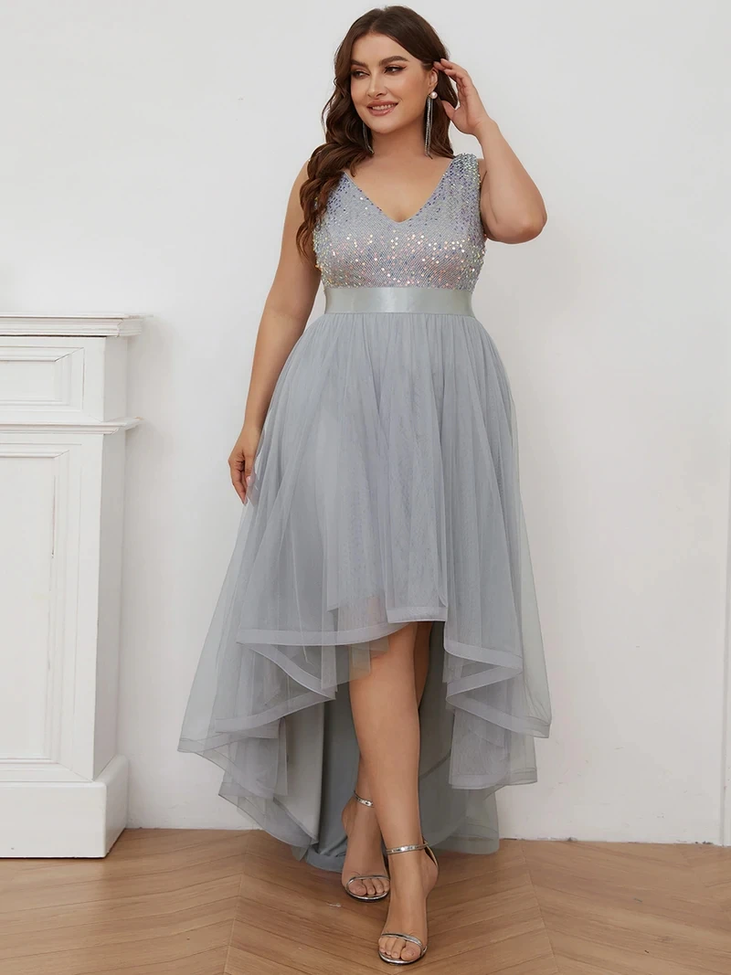 Женское вечернее платье до пола ever pretty длинное асимметричное кружевное без