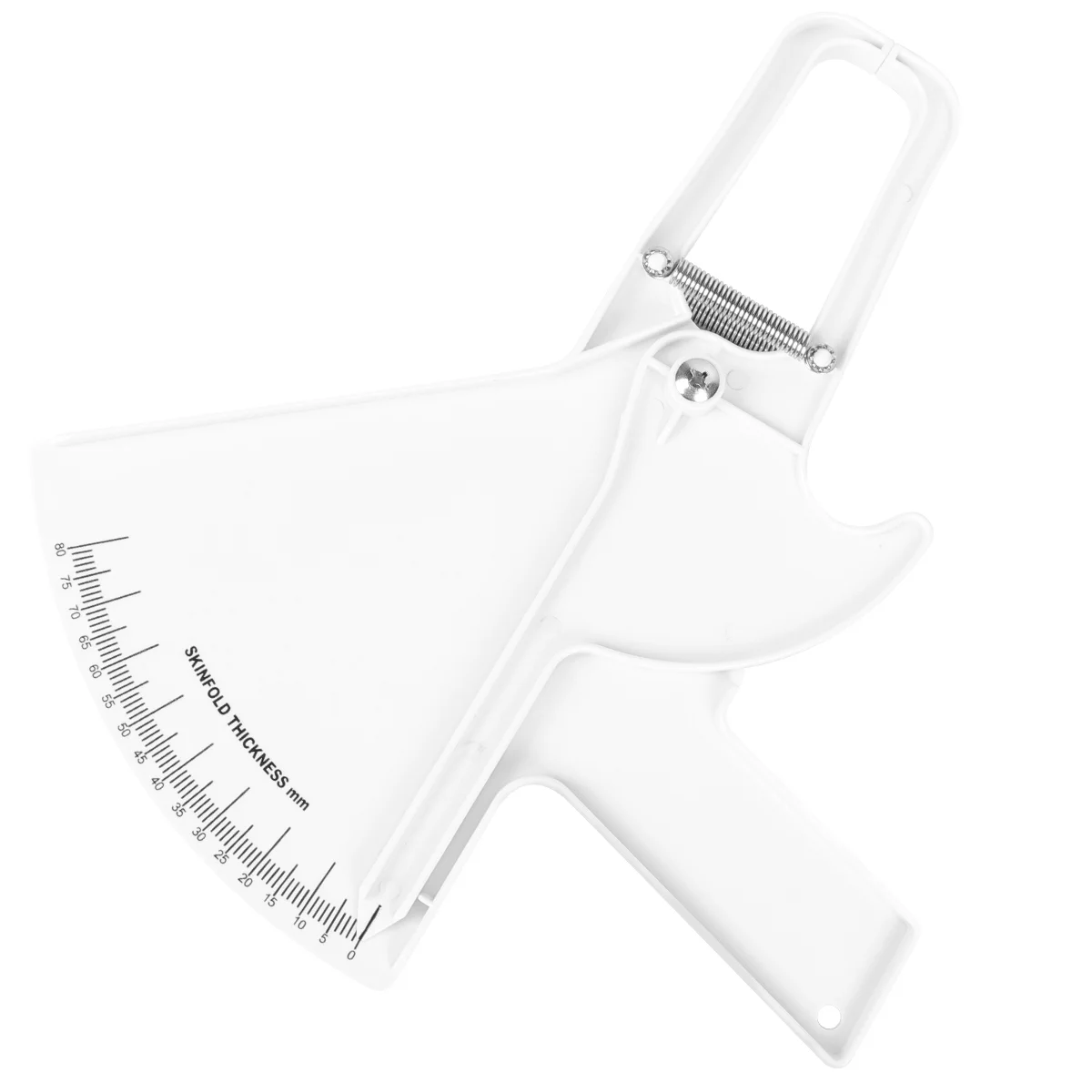 

Body Fat Caliper Body Fat Tester Tape Measure Fitness Weight Loss Calculator for Men Women (White)