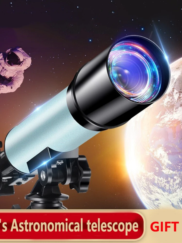 

Beginner Professional Astronomical Telescope 60 Times Powerful Monocular BAK4-Prism Binoculars Search Moon for Children Gifts