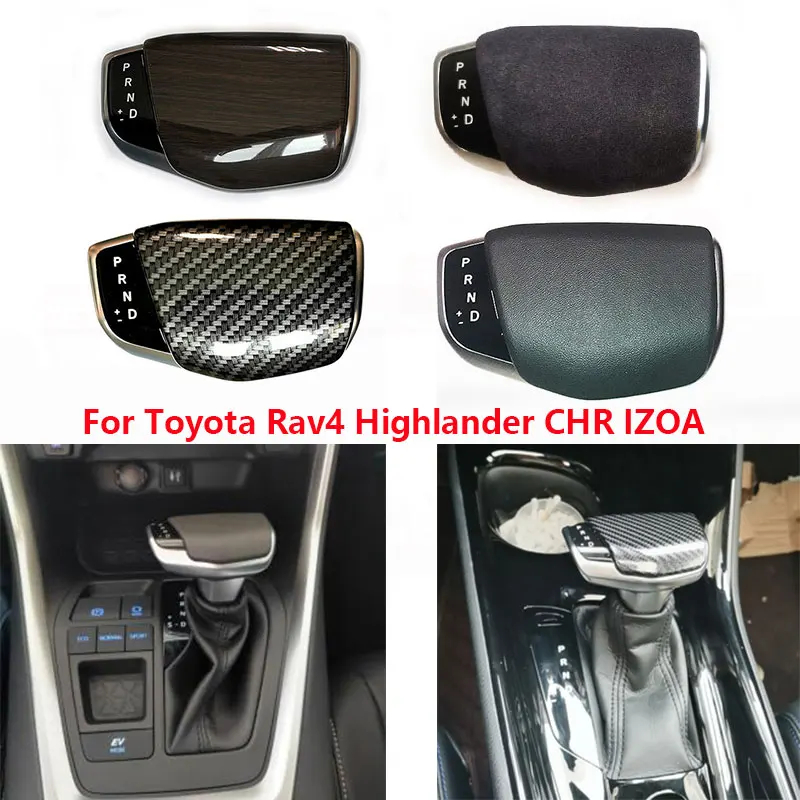

For Toyota Rav4 Highlander CHR C-HR IZOA 2017-2021 Auto Modified Automatic Gear Shift Knob Shifter Lever Head