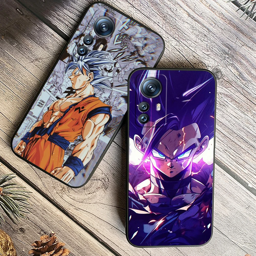 Чехол для телефона из ТПУ с Аниме D-Dragon Ball Z Goku Art Для Xiaomi Mi 14 13T 13 12T 12 11T 11i 11 10T 10 Pro Lite