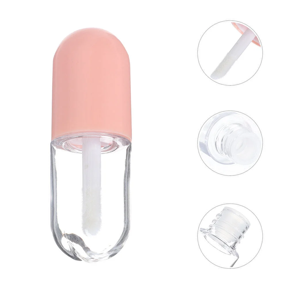 

8 Pcs Lip Gloss Tube Balm Container Lash Stuff Supply Toiletry Containers Travel Bottle Bottles Supplies