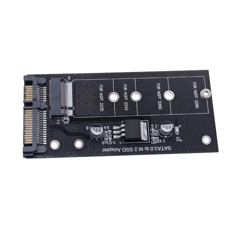 Карта адаптера M2 к SATA3. Высокоэффективная карта SATA M2.SSD Convert NVME SSD. Обновленный